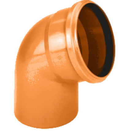 Curva 45° Ø100 Innesto-Incollaggio