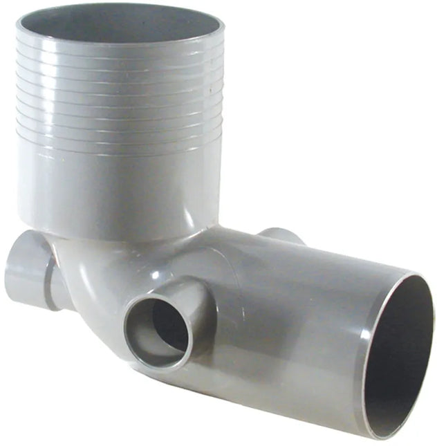 Curva Ø100 Wc 0 Uscite Ad Incollaggio