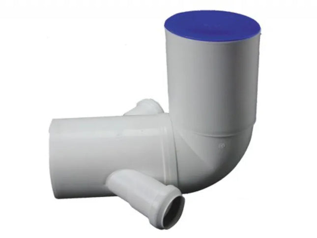 Curva Wc Ø110/50 2 Attacchi Orientabile