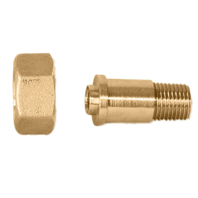 Raccordo Con Dado 1/4" Maschio Per Regolatore Gas