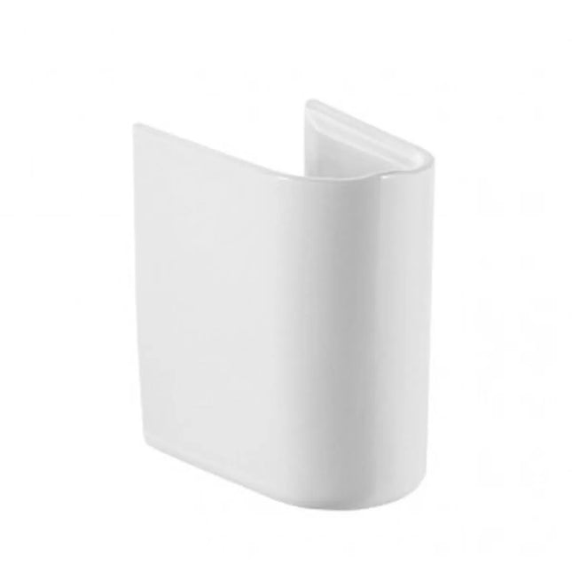 Roca - Semicolonna Sospesa Porcellana Bianco - Serie: Debba