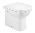 Roca - Vaso Filo Parete Porcellana Bianco - Serie: Debba (Senza Coprivaso)