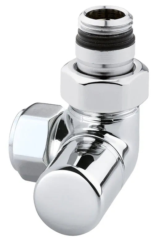 Arteclima - Detentore Termo Angolare 3/8" - Colore: Cromo - Versione: Destra