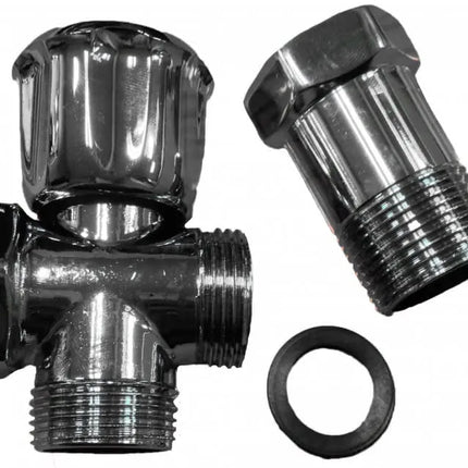 Distanziale Con Rubinetto Lavatrice