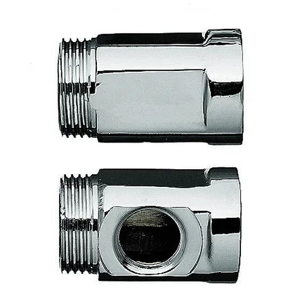 Ipierre - Distanziatore Forato In Ottone Cromato