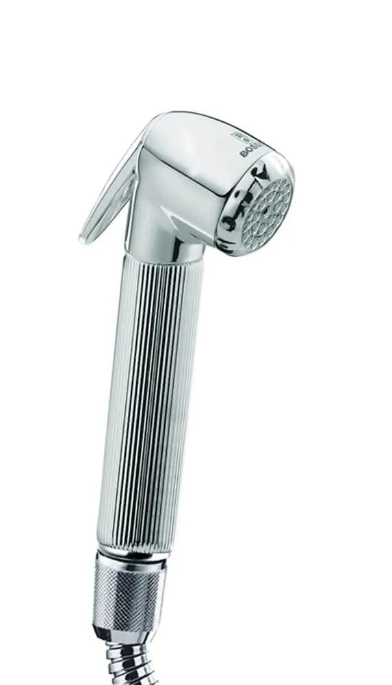 Bossini - Doccetta Nikita A Pulsante In Ottone Cromato - Toilet Jet