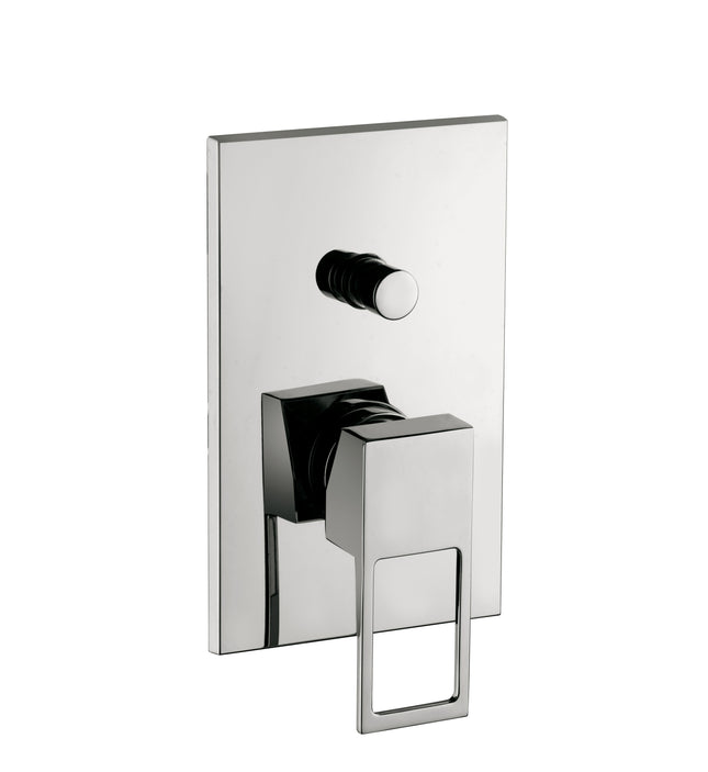 Paffoni - miscelatore incasso doccia con deviatore cromato - serie: effe