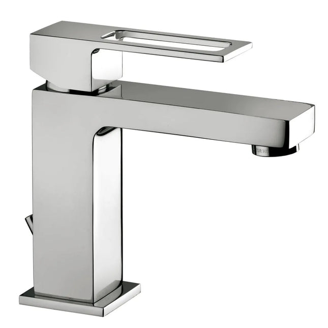 Paffoni - Miscelatore Lavabo Cromato Con Piletta A Saltello 11/4" - Serie: Effe