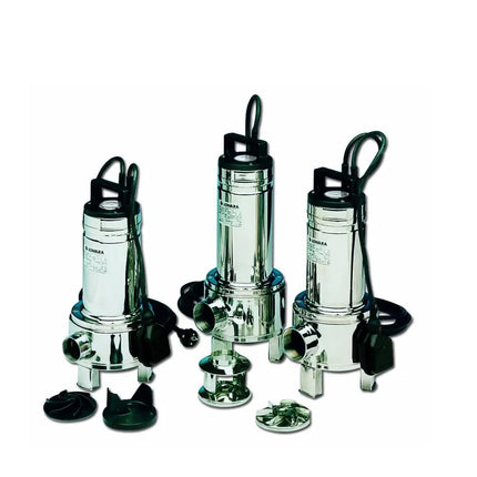 Lowara - Elettropompa Sommergibile Inox 1 Hp 380V Per Acque Sporche - Modello: Domo10T