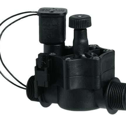 Ipierre - Elettrovalvola Acqua 1" 24V Con Comando Apertura E Chiusura Manuale E Regolatore Di Flusso