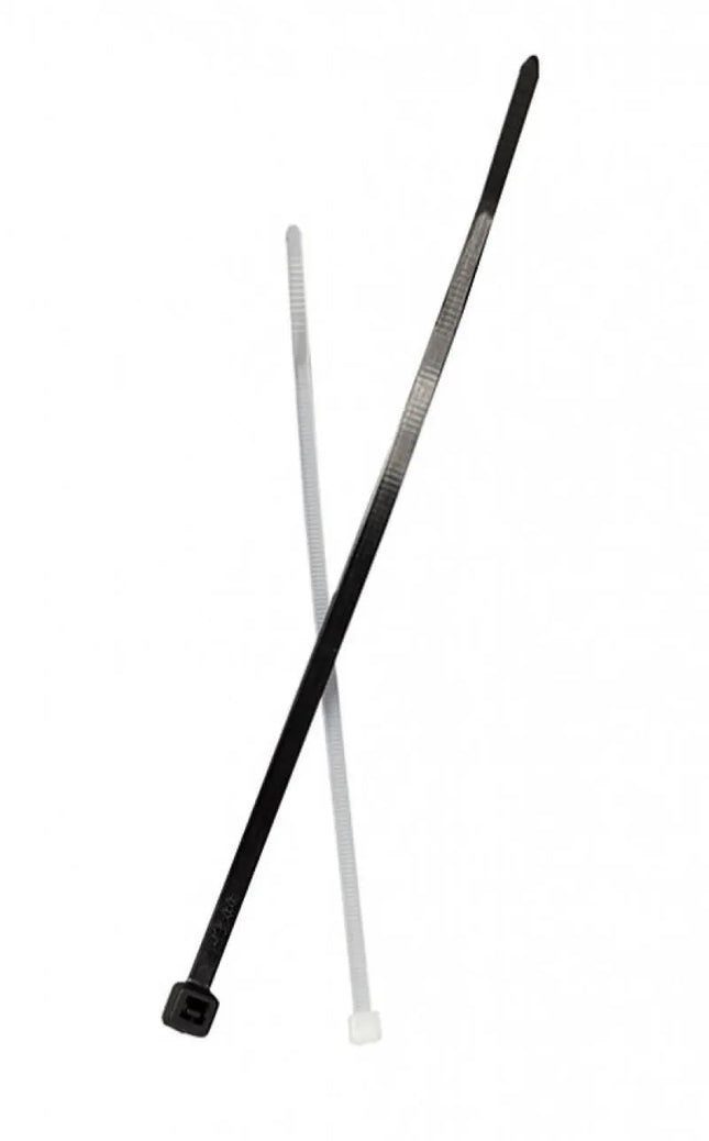 Fascette Nylon St 200 Bianco - Nero Pz100