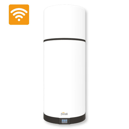 Ferroli - Egea Lt Scaldacqua A Pompa Di Calore Da 120 Litri Con Wi-Fi Classe Energetica A+ 2 Anni Di Garanzia