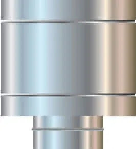 Cordivari - Cappellotto Antivento Inox Ø140 A Botte Mono Parete