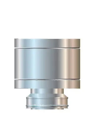 Cordivari - Cappellotto Antivento Inox A Botte Doppia Parete Ø130/80