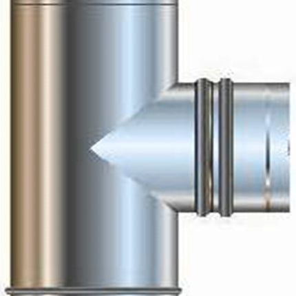 Cordivari - Raccordo A Tee 90°Inox Ø140 Aisi316L - Maschio Centrale - Mono Parete