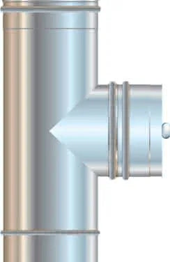 Cordivari - Elemento Ispezione Ø100 Inox Aisi 316L Mono Parete