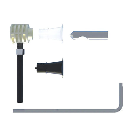 Fischer - Fissaggio Nascosto Per Wc E Bidet Sospesi Con Accesso Dal Basso