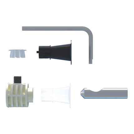 Fischer - Fissaggio Nascosto Per Wc E Bidet Sospesi Con Accesso Laterale O Dall'Alto