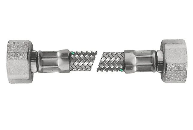 Flessibile Femmina-Femmina 3/8" 50 Cm Inox