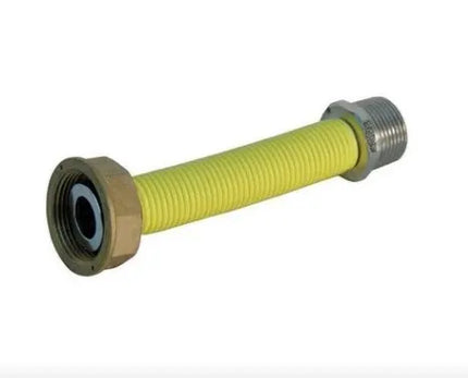 Flessibile Per Contatore Gas Femmina 3/4" - Femmina 1" Giallo
