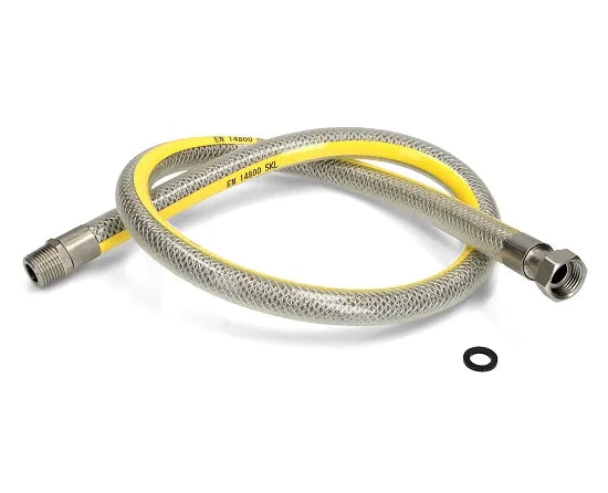 Flessibile Gas Omologato Maschio-Femmina 1/2" - 2000 Mm