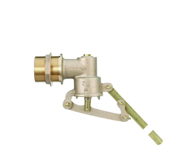 Galleggiante 11/2" A 5 Copiglie In Ottone Stampato