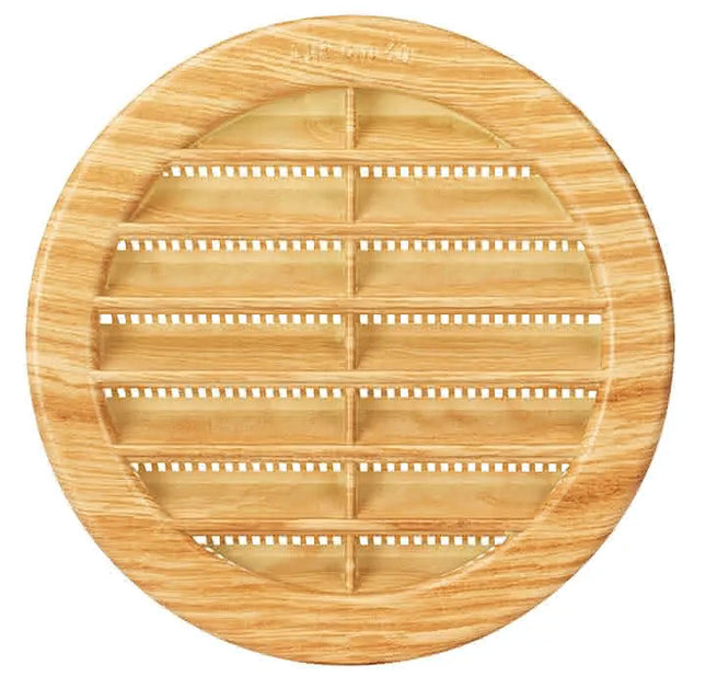 Griglia Cubicata Tonda Ø100 - Colore: Faggio - Articolo: 9522-004-141