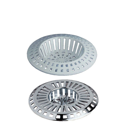 Ipierre - Griglia Cromata Ø80 Mm Per Lavello - Confezione 2 Pz