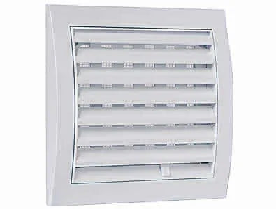 Griglia Quadra Ø150 In Abs - Colore: Bianco - Articolo: 9751-042-01