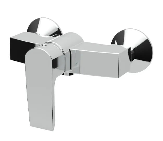 Teorema - Miscelatore Doccia Esterno Cromato - Serie: Merida