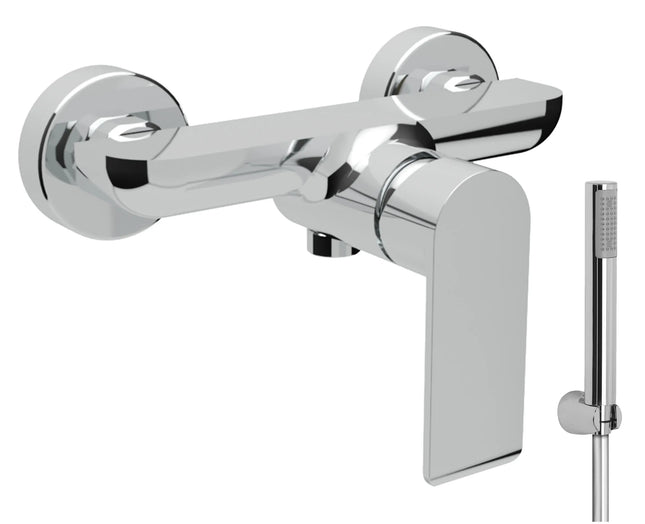 Teorema - Miscelatore Doccia Esterno Cromato - Serie: Xs