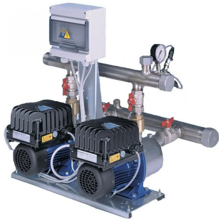 Lowara - Gruppo Di Pressione Trifase A Velocita' Fissa GMD Per Autoclavi A Cuscino D'Aria Collettore 2"1/2 2X 2,2 KW - 4 HP Trifase 380V