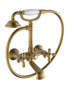 Teorema - Miscelatore Vasca Completo - Serie: Daisy - Colore: Bronzato - Articolo: 70167Gg0G4