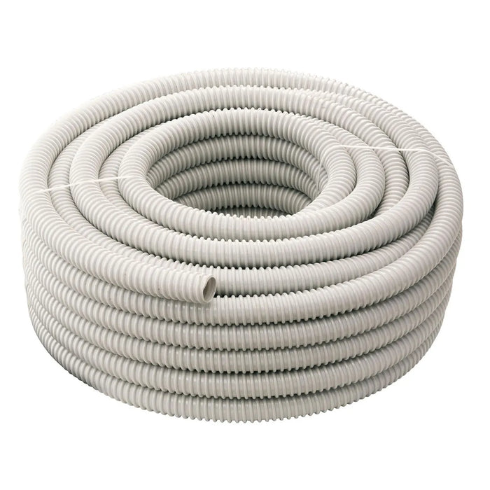 Guaina spiralata PVC grigia Ø25 - prezzo al metro