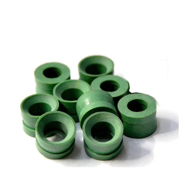 Tecnogas - Guarnizione Verde Per Tubi Flessibili 1/4" - Confezione Da 10 Pezzi