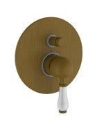 Teorema - Miscelatore Incasso Doccia Con Deviatore E Leva Di Porcellana - Serie: Dune - Colore: Bronzato - Articolo: 9Z010Gg001