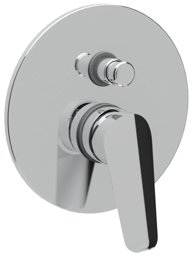 Teorema - Miscelatore Incasso Doccia Con Deviatore Cromato - Serie: Slyce