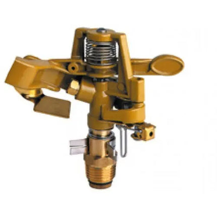 Ipierre - Irrigatore Intermittente 1/2 Maschio, In Zinco/Ottone A Settori E Circolare