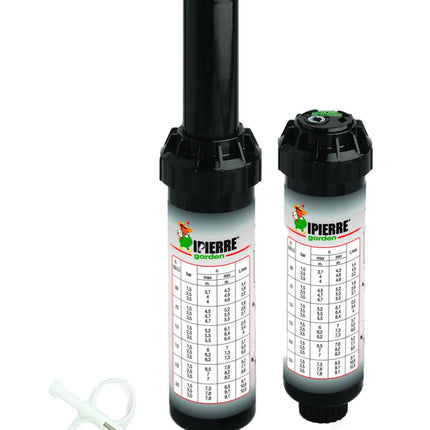 Ipierre - Pop-Up A Turbina Angolo Regolabile Da 40° A 360° 3/4" Femmina Con Riduzione 3/4 Maschio - 1/2" Femmina