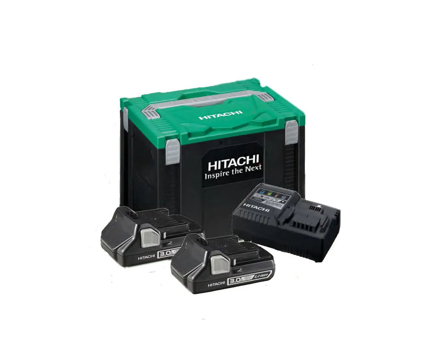 Hikoki - Kit Alimentazione 18V - 6.0Ah + 2 Batterie
