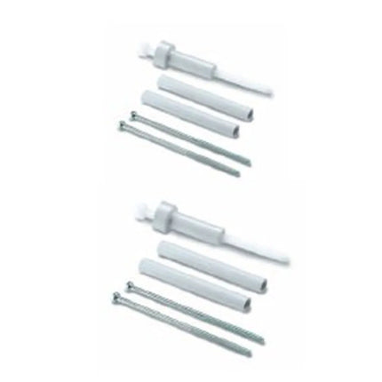 Pucciplast - Kit Di Viti Registro M8 Prolungata 7 Cm