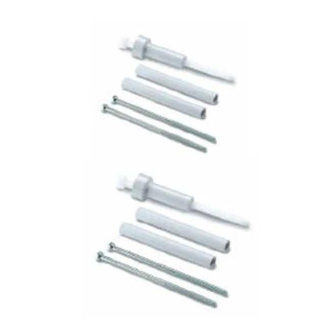 Pucciplast - Kit Di Viti Registro M8 Prolungata 7 Cm