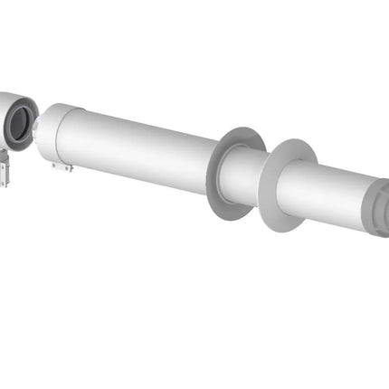 Ariston - Kit Scarico Fumi Coassiale Ø60/100 Orizzontale Per Next Evo X