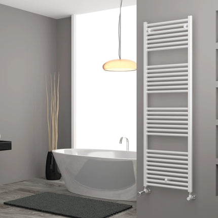 Cordivari - Lisa 25 Radiatore Scaldasalviette 76X60 Interasse 55 Cm - Colore: Bianco