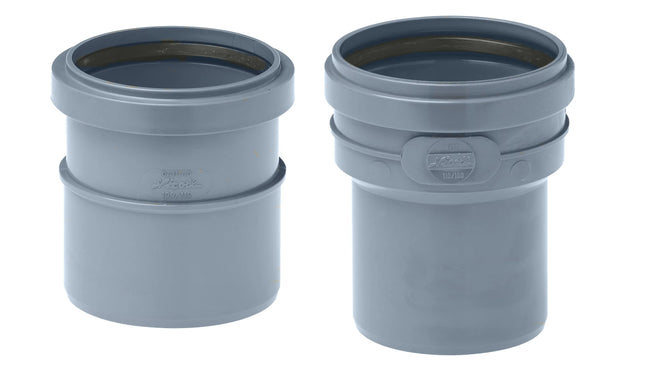 Nicoll/Redi - Raccordo Di Passaggio Ø40 Femmina-Femmina Ad Innesto-Incollaggio