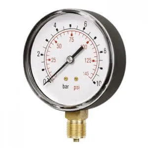 Manometro Ø63 Con Attacco Radiale 1/4"