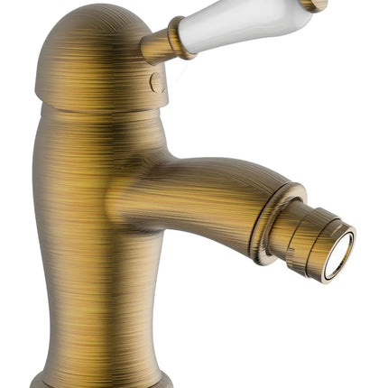 Teorema - Miscelatore Bidet Con Saltello E Leva Di Porcellana - Serie: Dune - Colore: Bronzato - Articolo: 9Z401Gg0S0