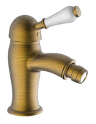 Teorema - Miscelatore Bidet Con Saltello E Leva Di Porcellana - Serie: Dune - Colore: Bronzato - Articolo: 9Z401Gg0S0