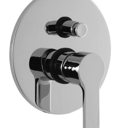 Teorema - Miscelatore Incasso Doccia Con Deviatore Cromato - Serie: Goodlife