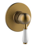 Teorema - Miscelatore Incasso Doccia Con Leva Di Porcellana - Serie: Dune - Colore: Bronzato - Articolo: 9Z000Gg000